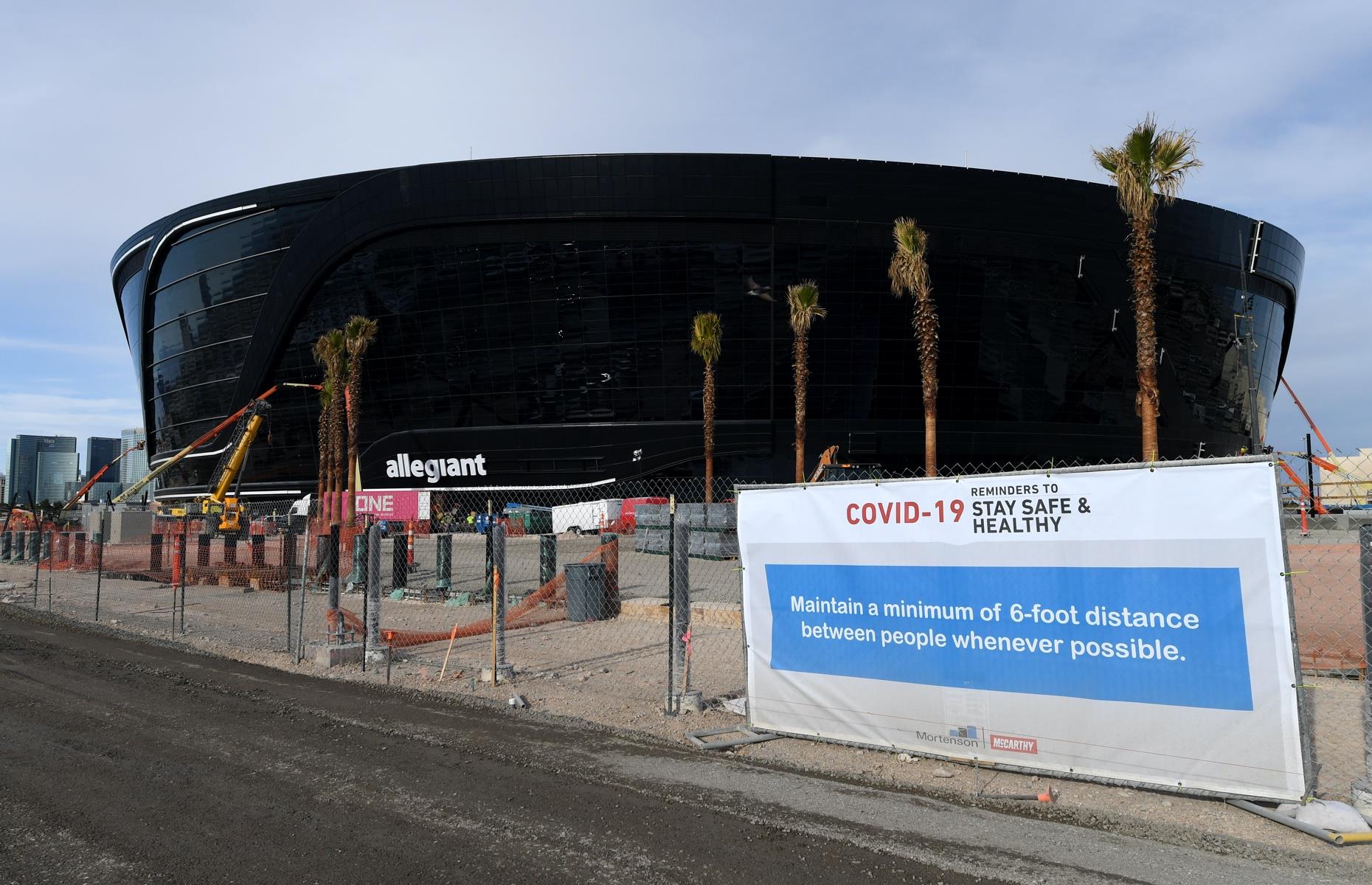=3. Allegiant Stadium, USA: $2.3 billion (£1.8bn)